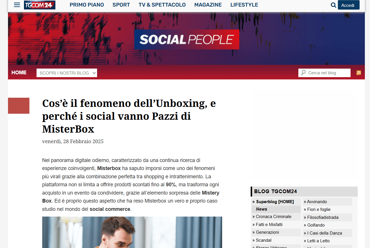 Cos’è il fenomeno dell’Unboxing, e perché i social vanno Pazzi di MisterBox