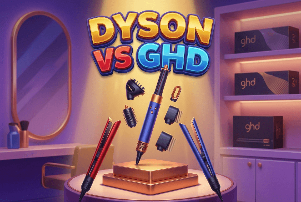 DYSON vs GHD