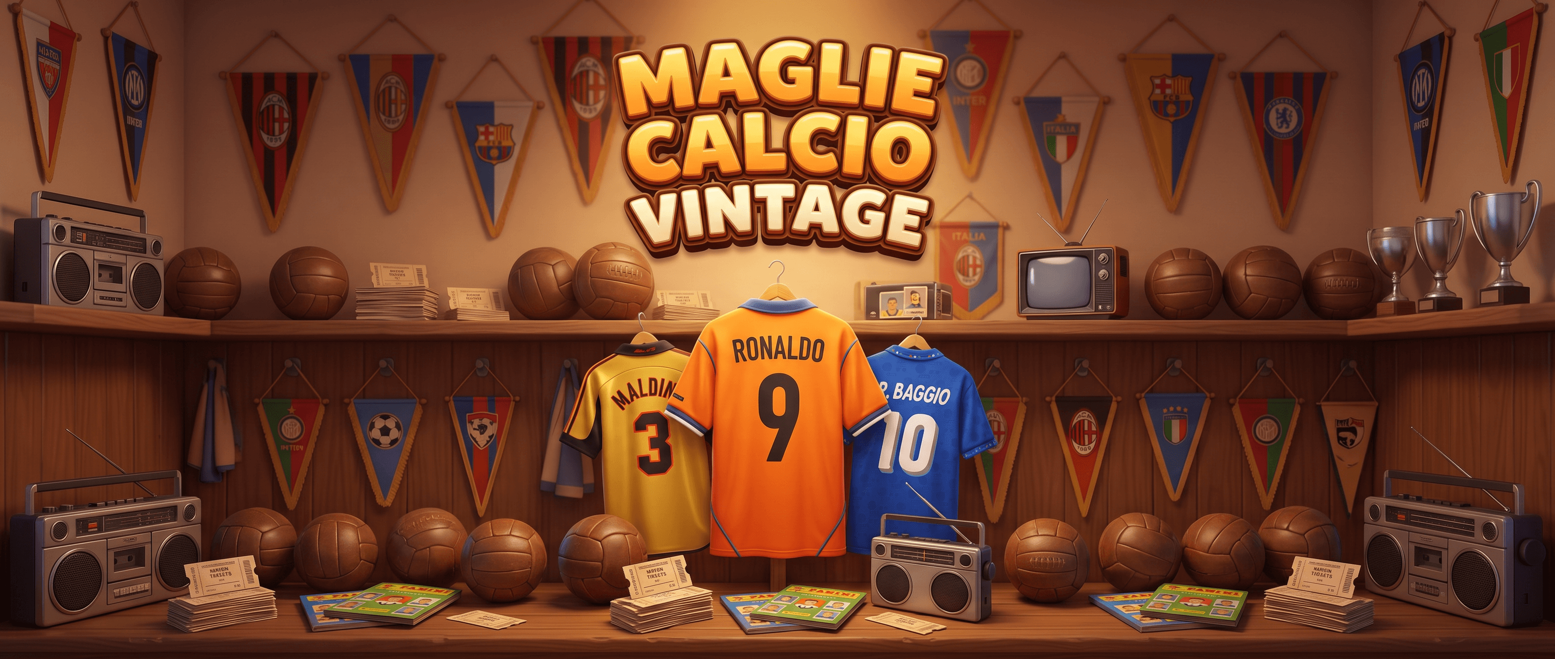 Maglie Calcio Vintage