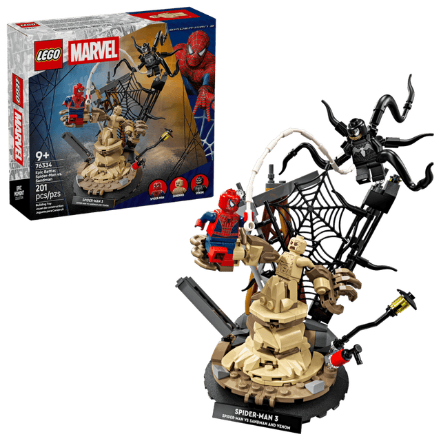 Battaglia epica: Spider-Man vs. Sandman (LEGO 76334)