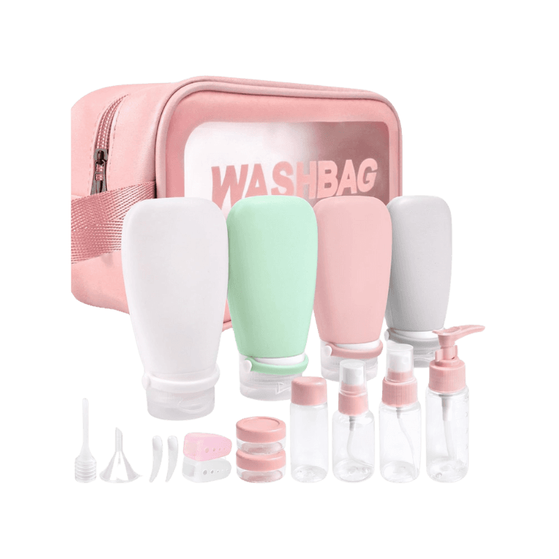 Noideeer Set Bottiglie da Viaggio in Silicone