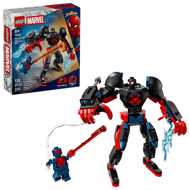Mech di Miles Morales vs. Spider-Man 2099 (LEGO 76337)