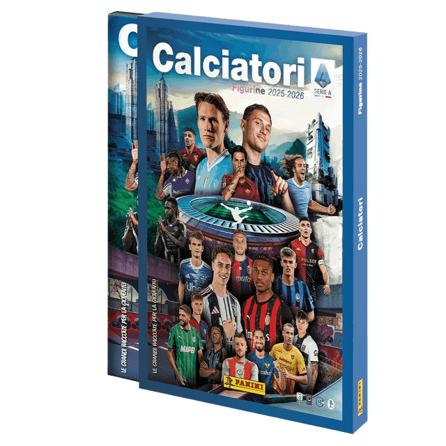 Panini Calciatori 2025-2026 Cofanetto Album Cartonato