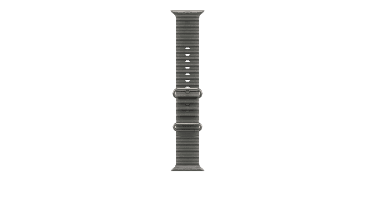 Cinturino Ocean nero traslucido (49mm)