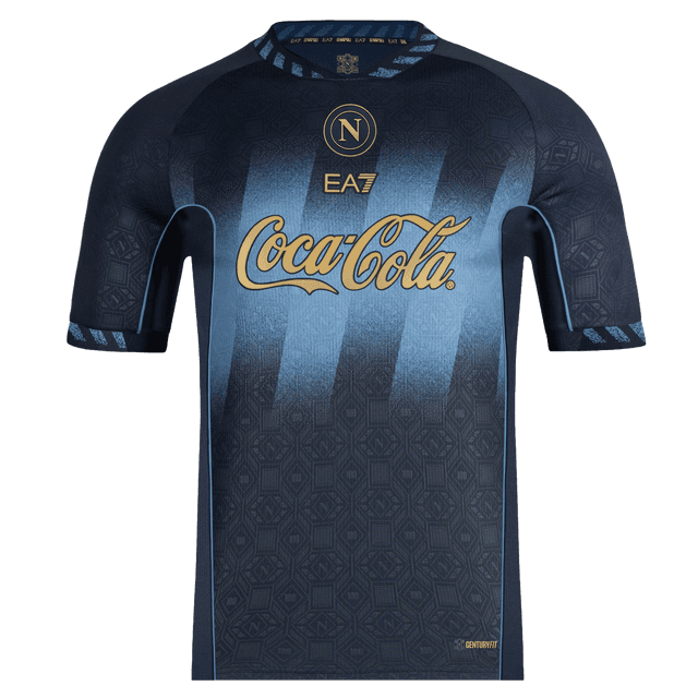 SSC Napoli Maglia Pre-Match Blu Euro 2026/2027