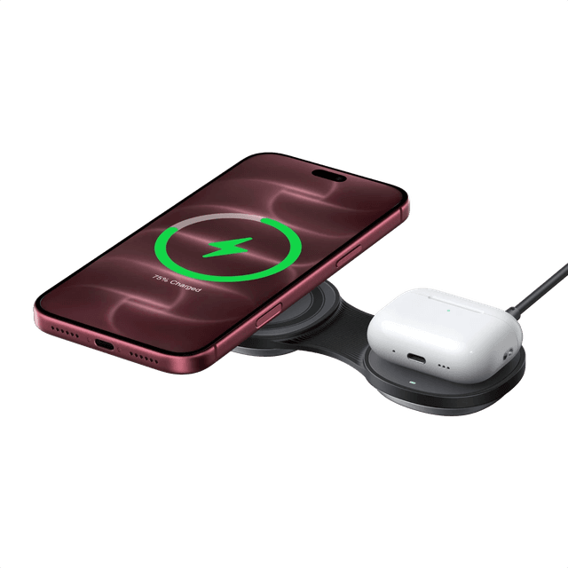 UGREEN MagFlow 2-in-1 Wireless Charger