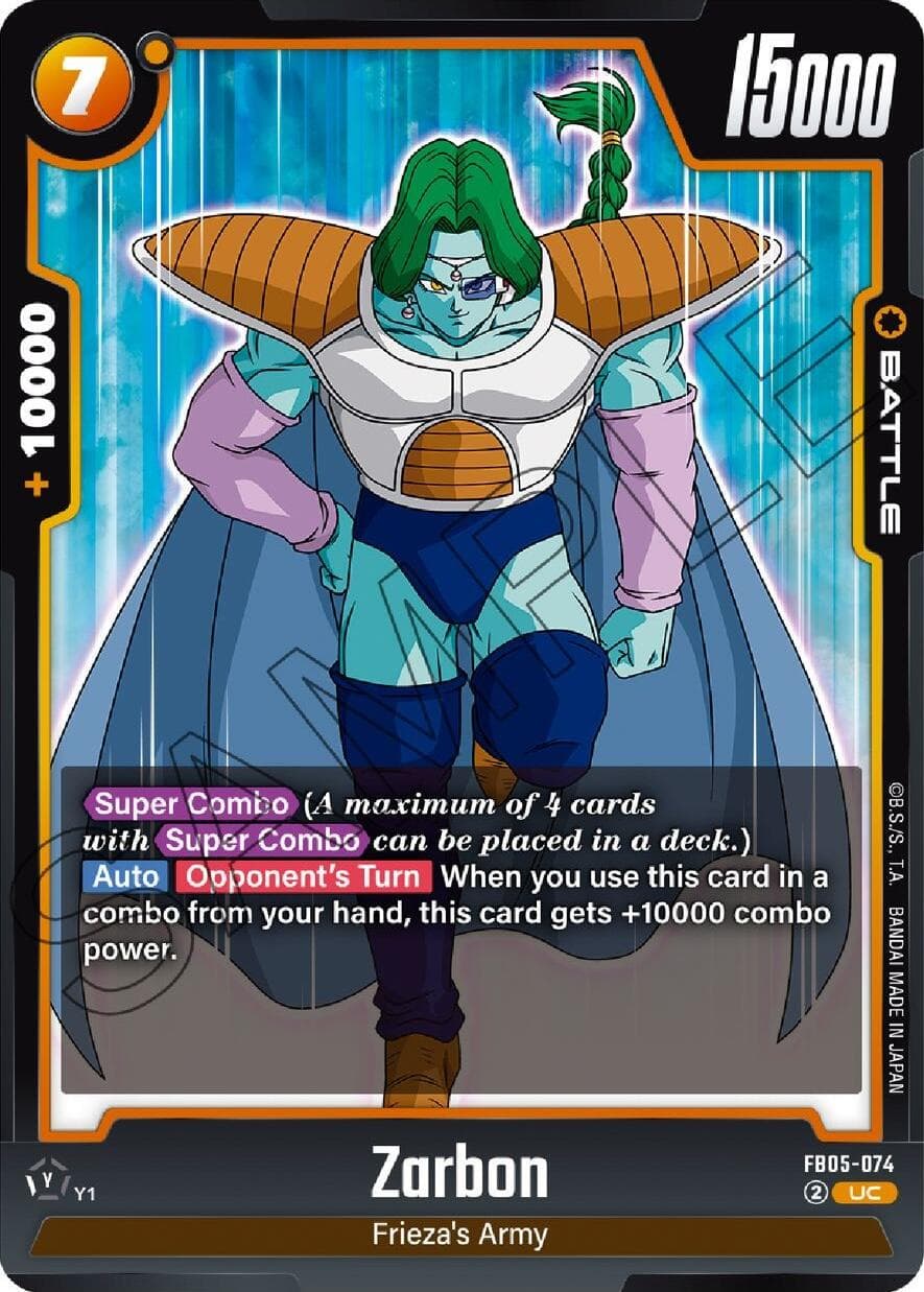Zarbon FB05-074 New Adventure