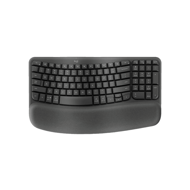 Logitech Wave Keys Tastiera Ergonomica