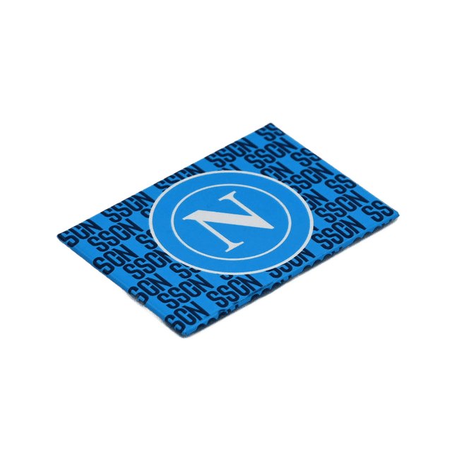 SSC Napoli Magnete Rettangolare Azzurro con Logo