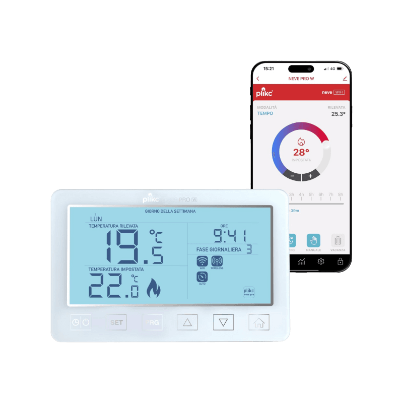 Plikc Cronotermostato Digitale Smart