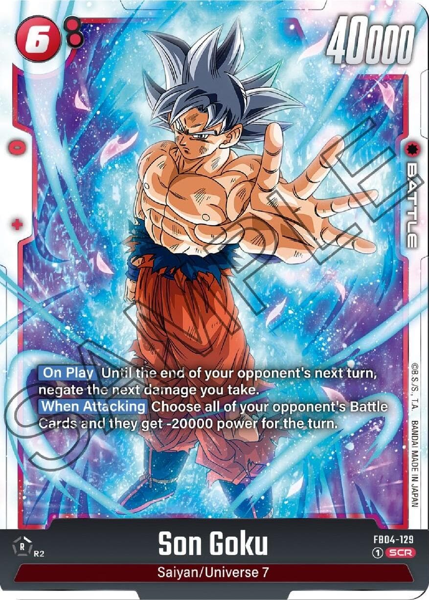 Son Goku FB04-129 Ultra Limit Secret Rare