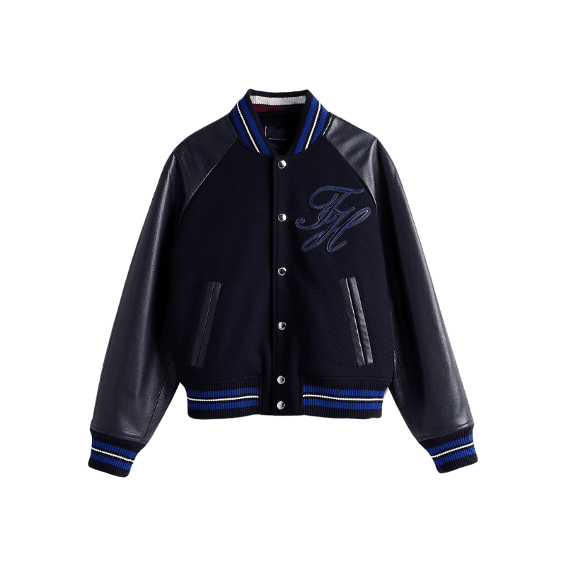 Giacca Varsity in Lana