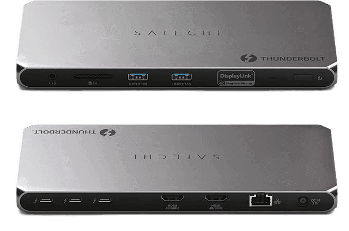 Satechi Thunderbolt 4 Docking Station with DisplayLink