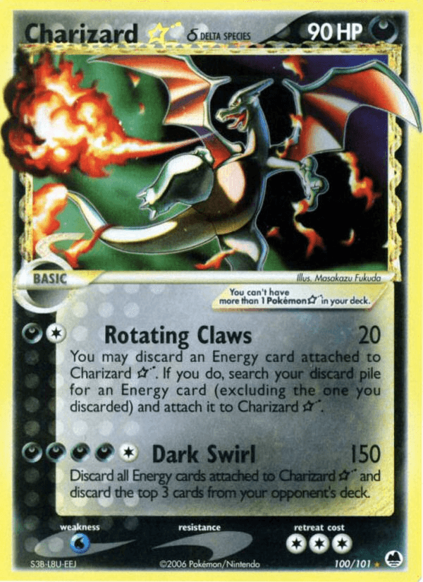 Charizard Gold Star δ DF 100/101 – EX L'Isola dei Draghi