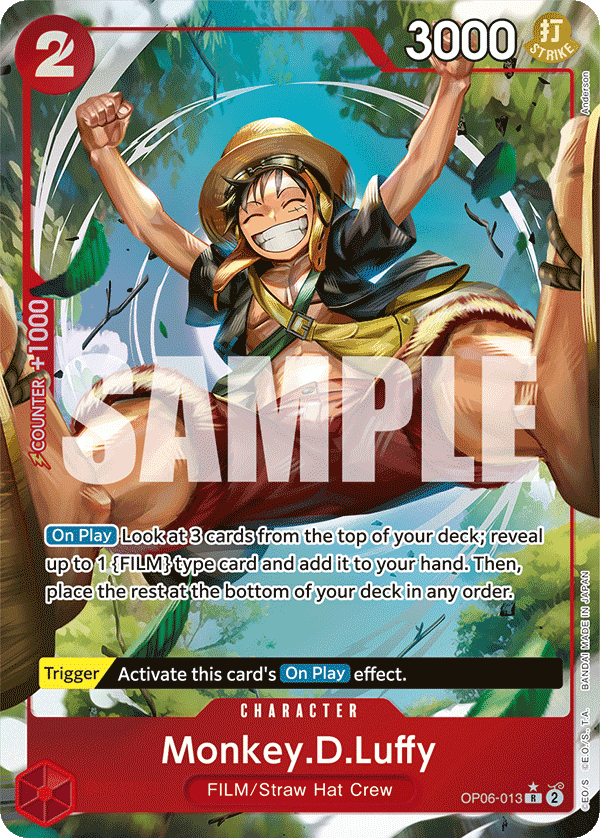 Monkey.D.Luffy OP06-013 Alternate Art – Wings of the Captain