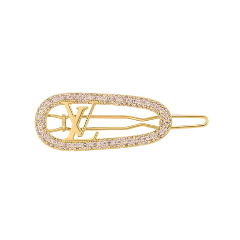 Fermaglio per Capelli My LV Chain Strass