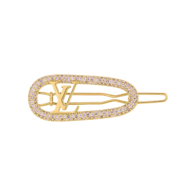 Fermaglio per Capelli My LV Chain Strass