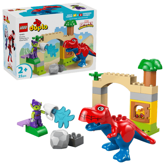 Dinosauro Spidey-Rex vs. Goblin (LEGO 10463)