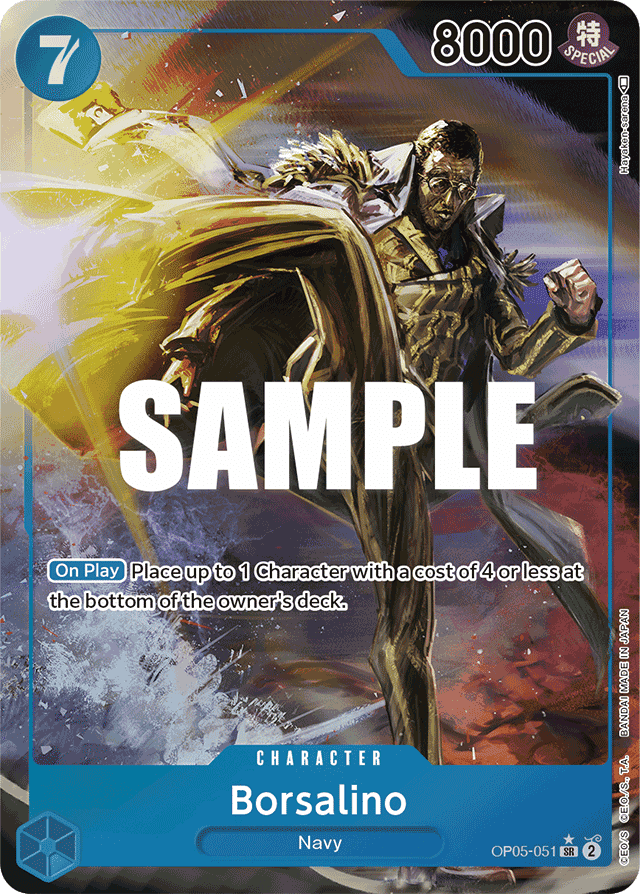 Borsalino OP05-051 Alternate Art – Awakening of the New Era