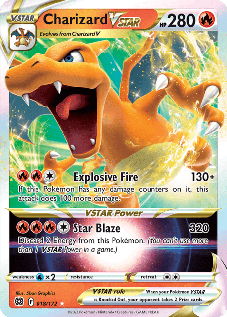 Charizard VSTAR 018/172 – Astri Lucenti