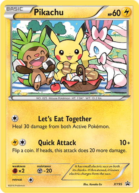Pikachu XY95 – XY Black Star Promo – English