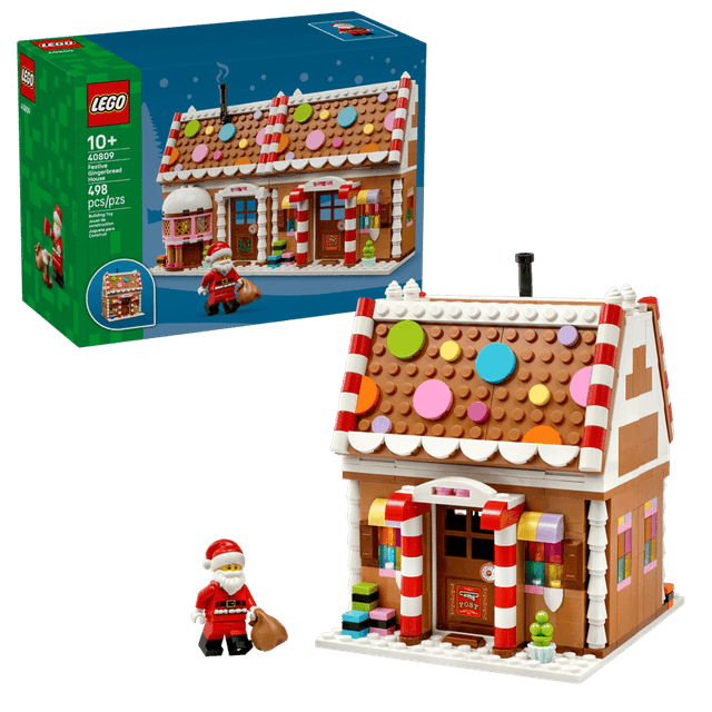 Casa di pan di zenzero festiva (LEGO 40809)