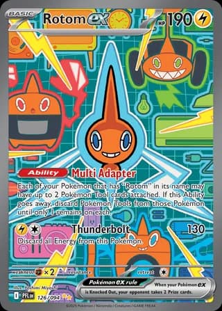 Rotom ex 126/094 Special Illustration Rare – Fiamme Spettrali