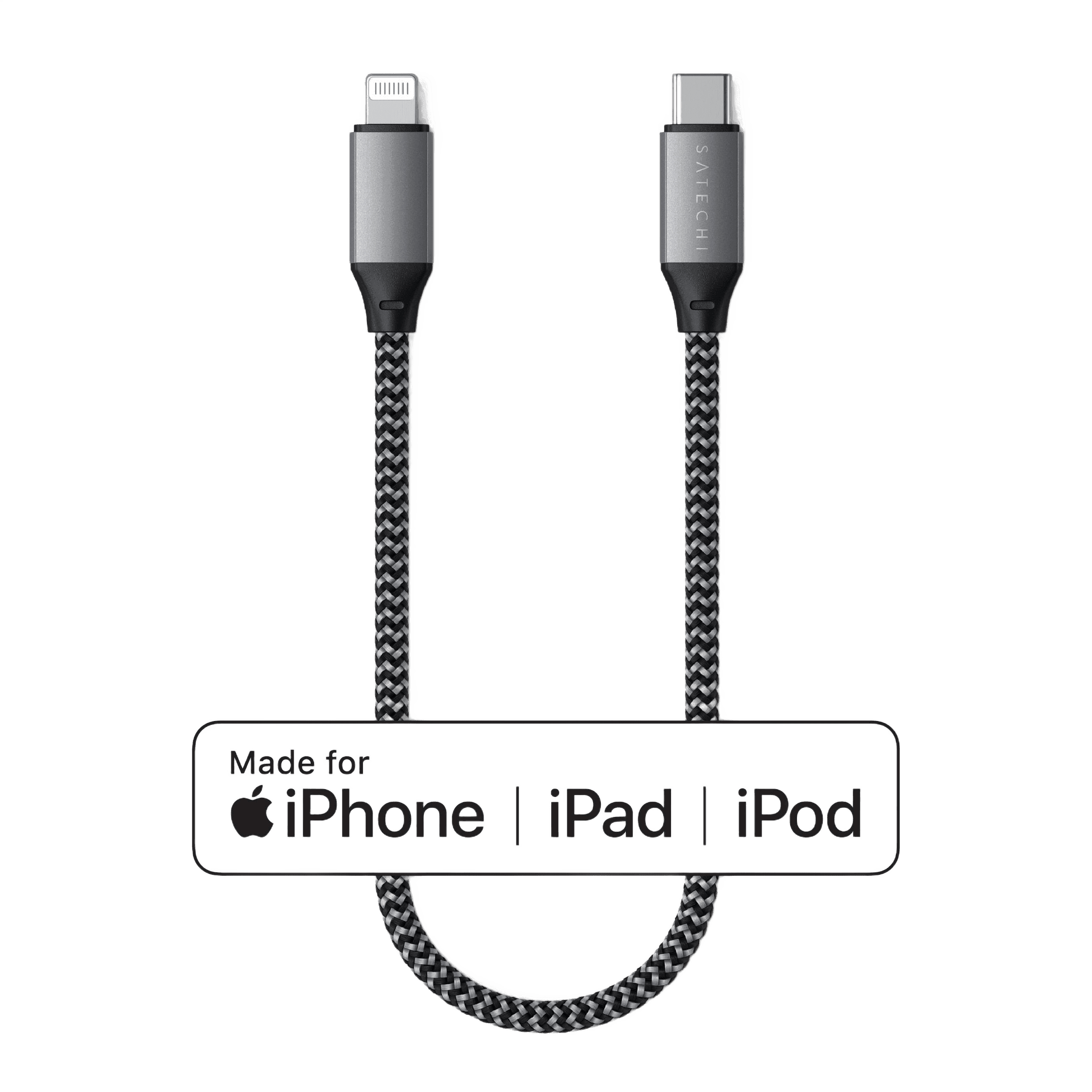 Satechi USB-C to Lightning Cable 10in