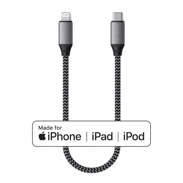 Satechi USB-C to Lightning Cable 10in