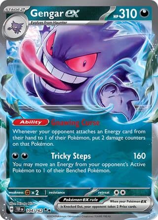 Gengar ex 104/162 – Temporal Forces