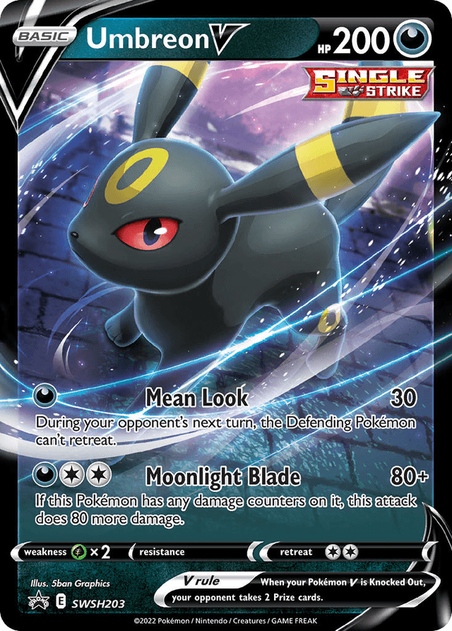 Umbreon V SWSH203 – SWSH Black Star Promos – EN