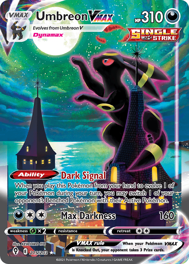Umbreon VMAX 215/203 – Evolving Skies – EN