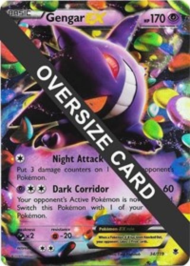 Gengar-EX 34/119 Jumbo – Phantom Forces