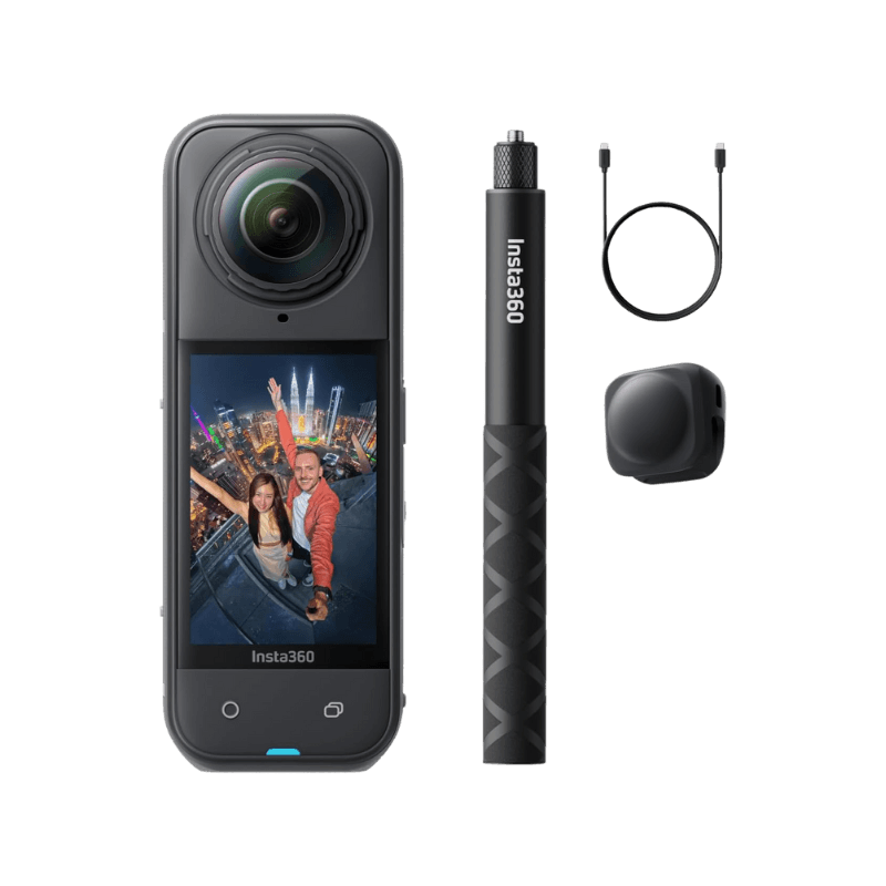 Insta360 X5 Pack Get Set - Action Cam Impermeabile 360° in 8K