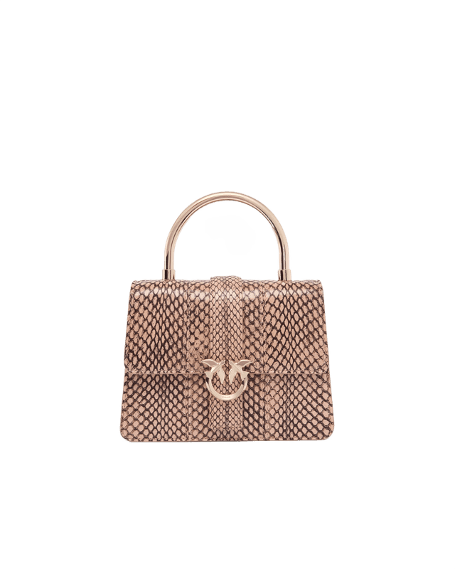 Borsa a mano Mini Love Bag Top Handle in pelle PINKO Galleria