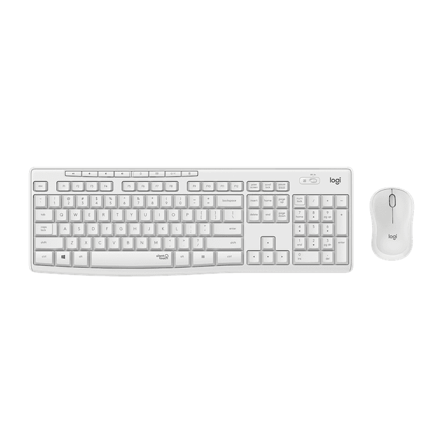 Logitech MK295 Kit Mouse e Tastiera Wireless Silent