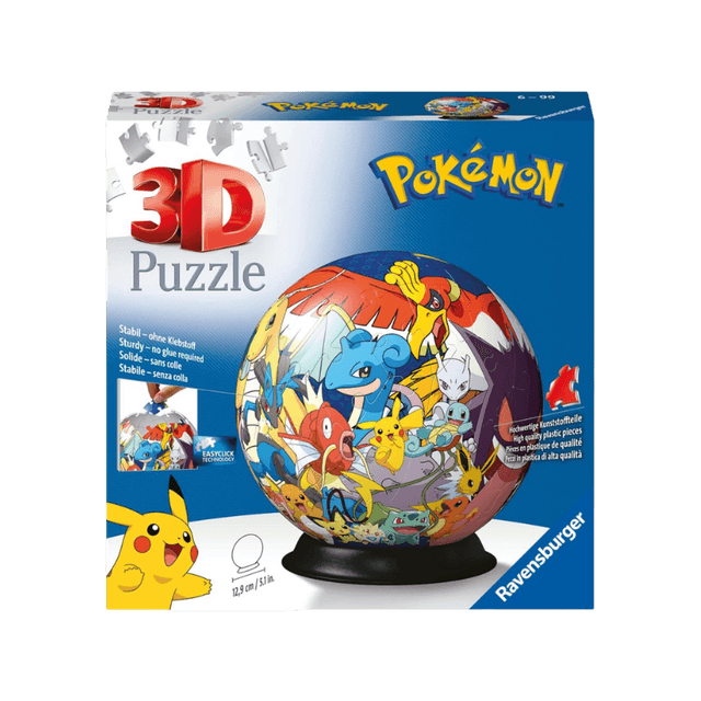 Puzzle 3D Pokémon