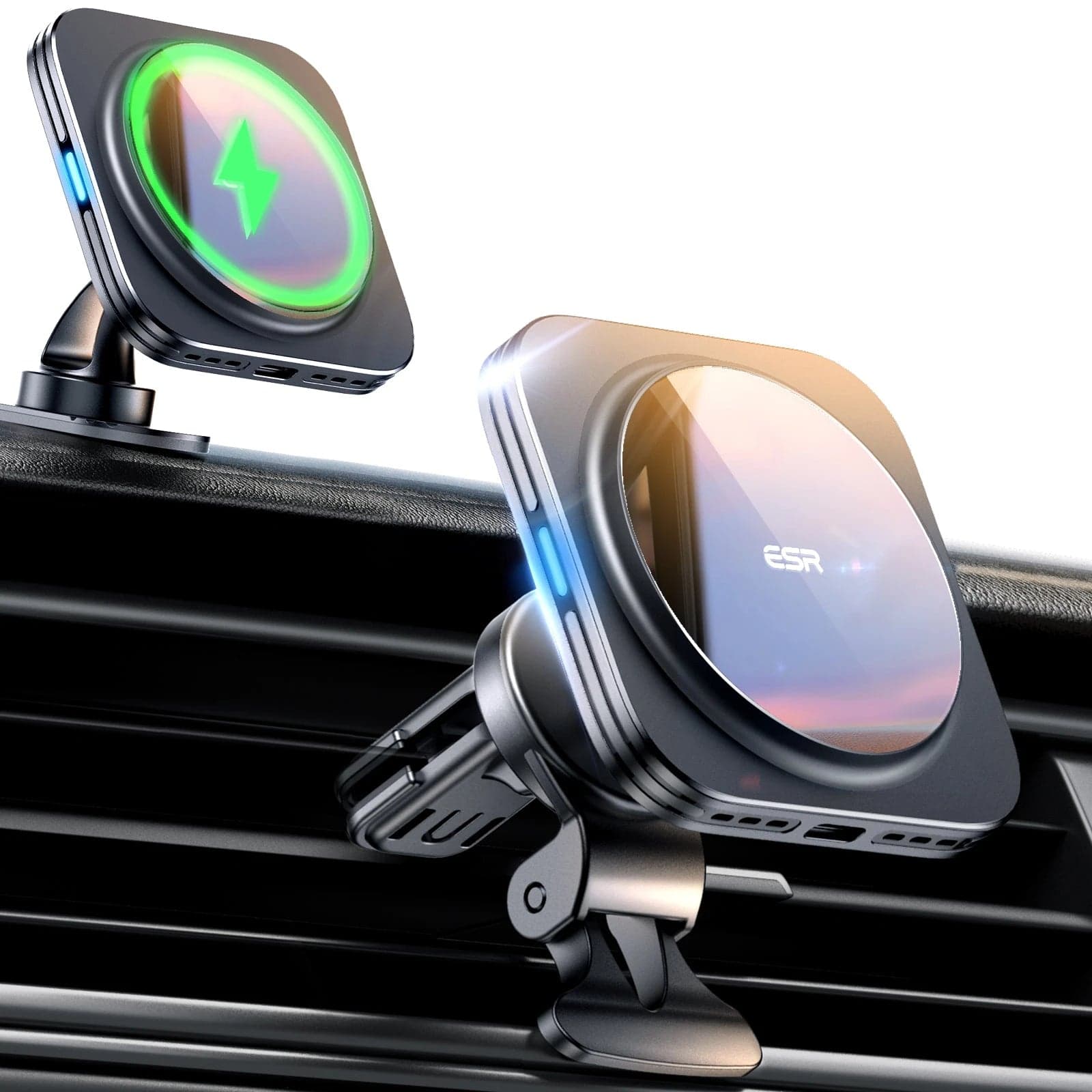 ESR Supporto Auto Wireless Magnetico 15W HaloLock