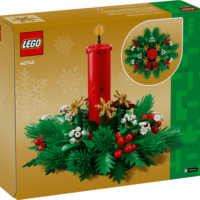 Decorazione da tavolo natalizia (LEGO 40743)
