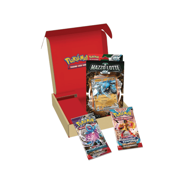 Box con Mazzo 60 Carte Lotte ex Lucario-ex