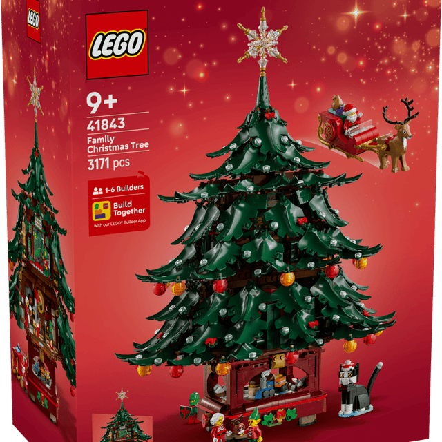 Decorazioni per l'albero di Natale di famiglia (LEGO 41843)