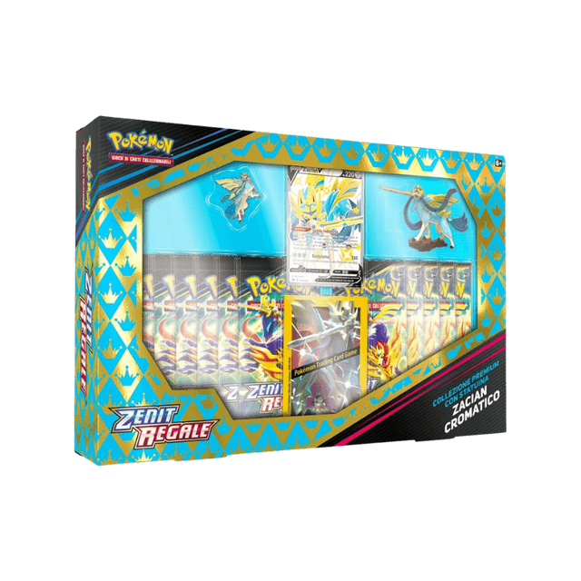 Collezione Premium Zenit Regale con Statuina Zacian Cromatico