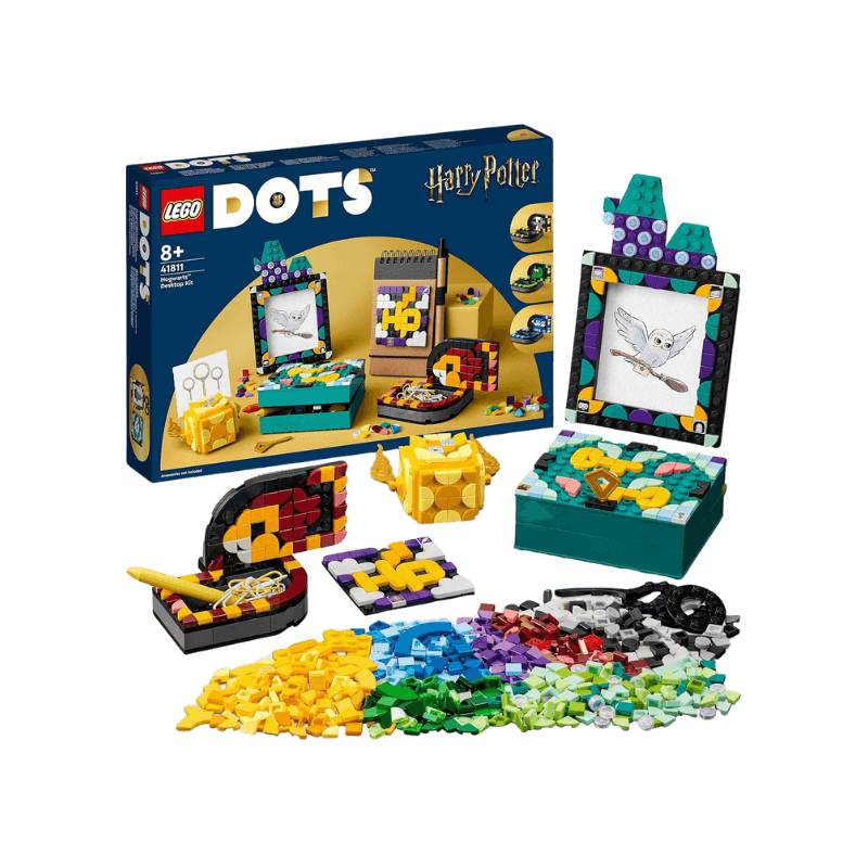 LEGO DOTS Kit da Scrivania di Hogwarts