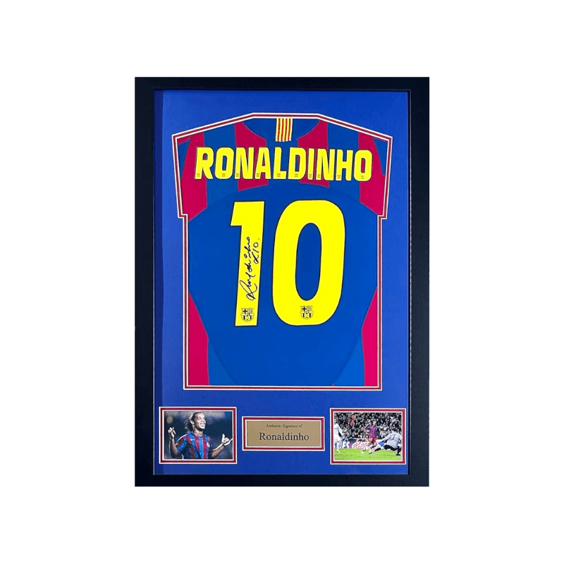 Maglia Ronaldinho Autografata