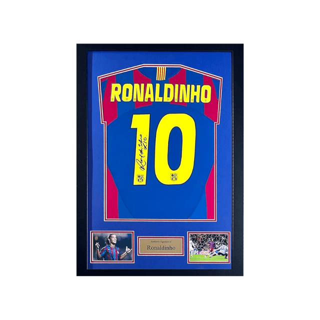 Maglia Ronaldinho Autografata