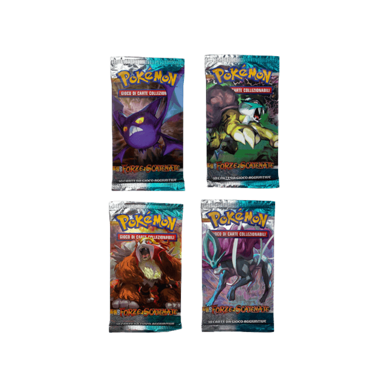HS Forze Scatenate 4 Buste Set Artwork