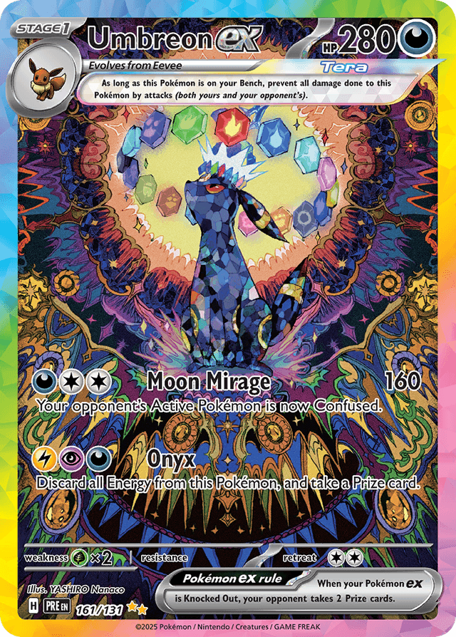 Umbreon ex 161/131 – Prismatic Evolutions – EN