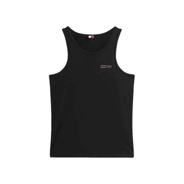 Canotta Slim Fit con Logo