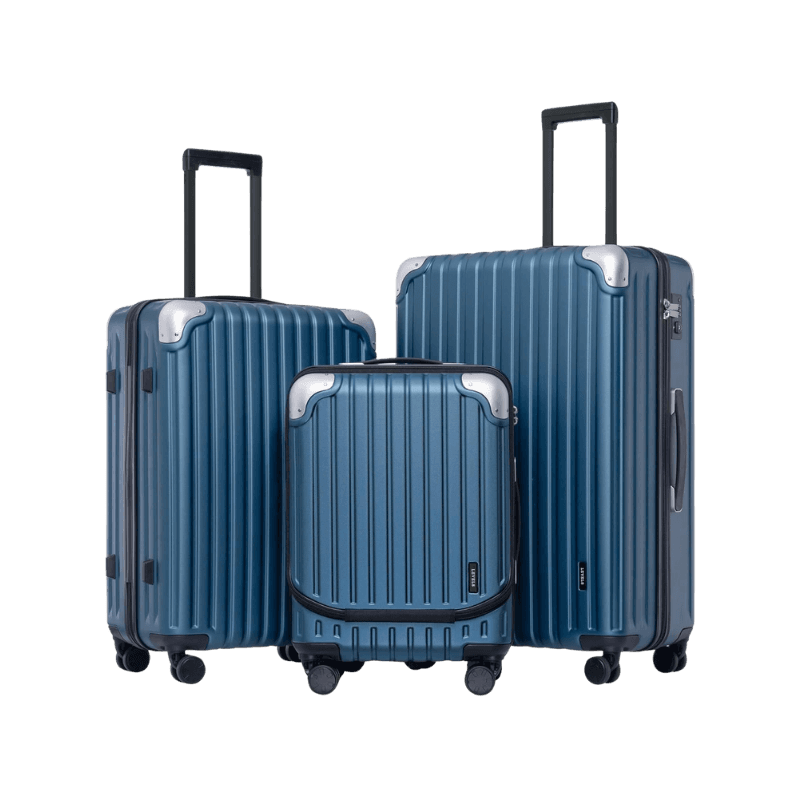 Level8 Set di 3 Valigie Rigide Ultra Leggere