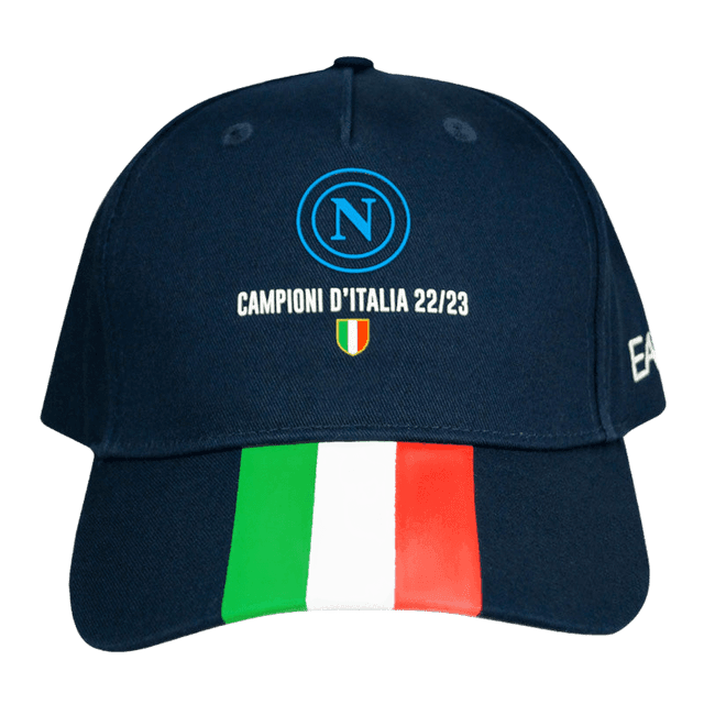 SSC Napoli Cappello Campioni d'Italia Blu 2022/2023